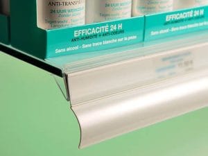 Réglette clipsable double articulée  – À l&rsquo;unité