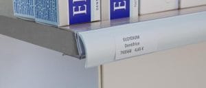 Réglette galbée aimantée - Hauteur au choix - À l'unité