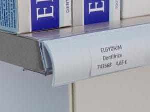 Réglette galbée aimantée – Hauteur au choix  – À l&rsquo;unité