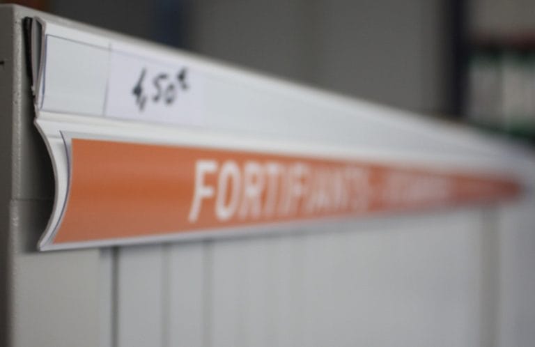 Réglette double affichage aimantée - À l'unité