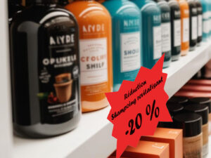 Paquet de 10 étiquettes forme éclatée « FLUO »