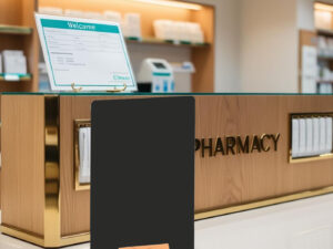 Ardoise neutre « Tavern » Avec ou sans socle