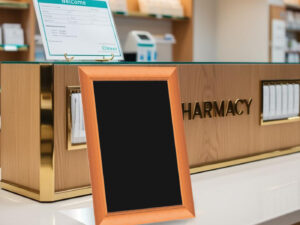 Chevalet de comptoir « Terra »