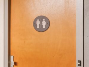 Plaque porte Toilette « Authentik »