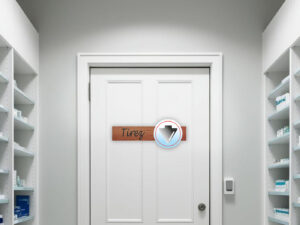 Plaque en bois exotique / PVC « Duosign » – Nombreuses déclinaisons